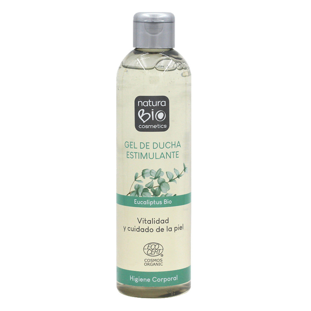Gel de Banho Bio Estimulante de Eucalipto, NaturaBio Cosmetics, 250 ml