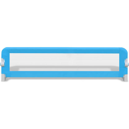 Barandilla De Seguridad Cama De Niño 2 Uds Azul 150x42 Cm_3