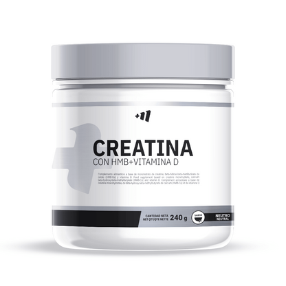 Creatina Con Hmb + Vitamina D - 240g - Neutro - Creatina Con Hmb Y Vitamina D - Masmusculo_0
