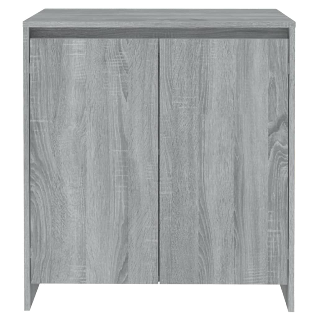 Aparador De Madera Contrachapada Gris Sonoma 70x41x75 Cm / Vetonek_4