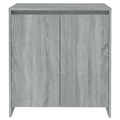 Aparador De Madera Contrachapada Gris Sonoma 70x41x75 Cm / Vetonek_4