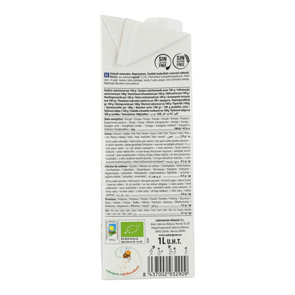 Bebida de soja natural sem açúcar NaturGreen, 1 litro