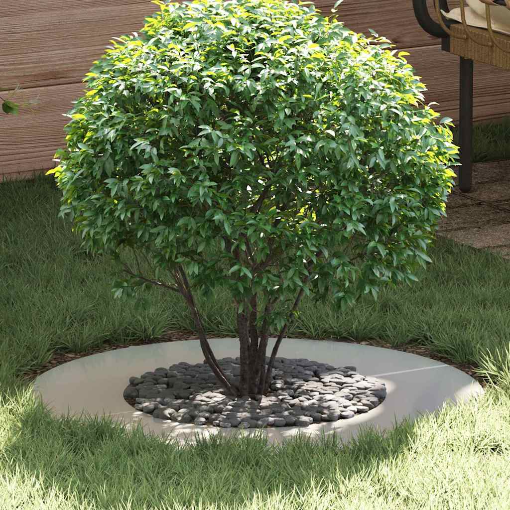 Adecuado Para Anillo De Árbol Plano Plateado Ø40/70 Cm_1