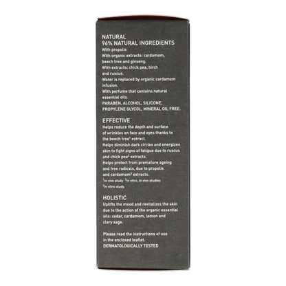 Apivita Creme Anti-Rugas - Creme Facial e Anti-Fadiga Contorno de Olhos com Cardamomo e Própolis 50 ml para Homem