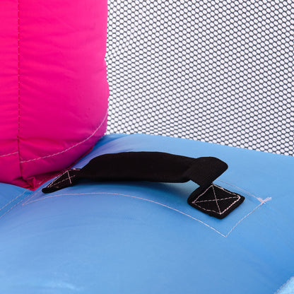 Outsunny Castillo Hinchable Infantil Con Tobogán Inflador 360x305x210 Cm Multi_3