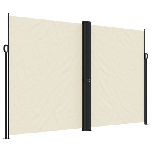 Vidaxl Toldo Lateral Retráctil Crema 220x600 Cm_0