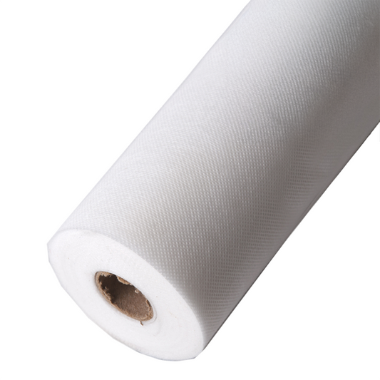 Rede geotêxtil anti-ervas daninhas Faura 1,25 x 10 m 100 g/m² branca