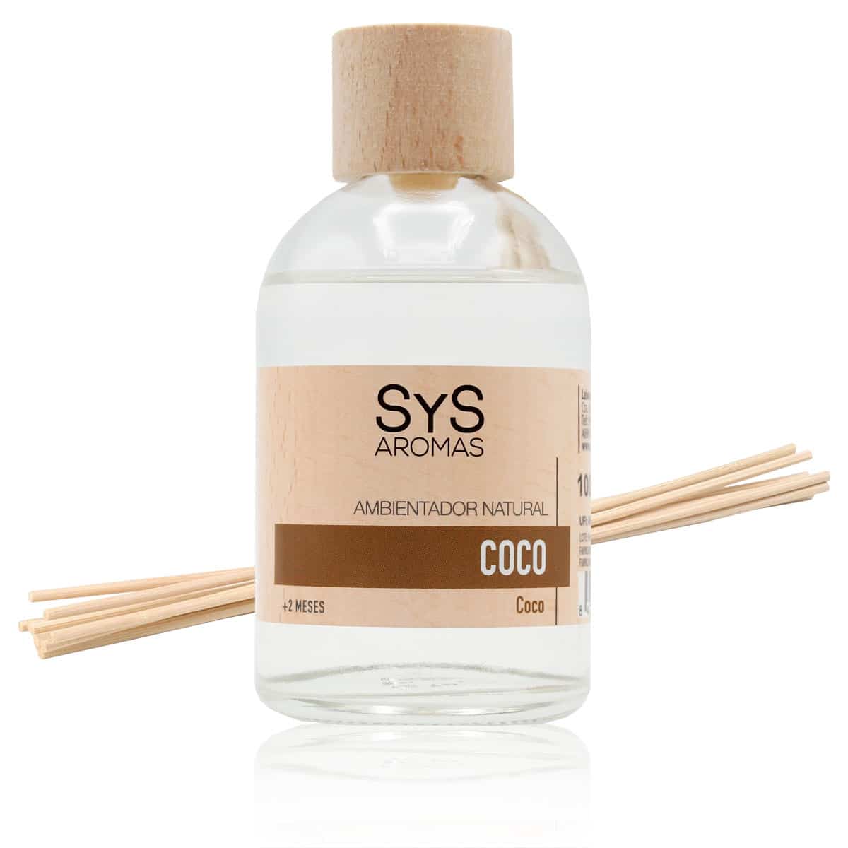 Ambientador Mikado Coco 100 ml | Aroma Tropical Dulce | Difusor Varillas | Ambiente Exótico_0