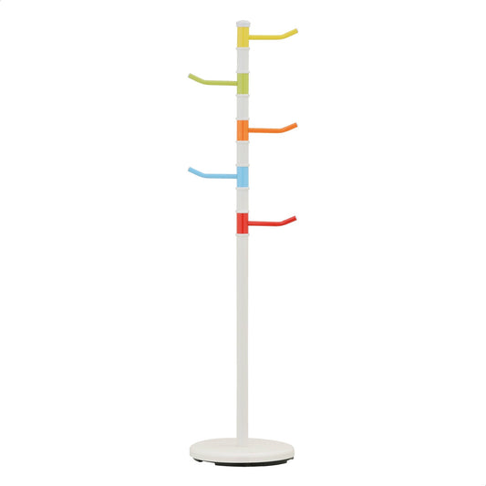 Perchero Infantil Multicolor Desmontable, Estructura Metálica, 30x30x117 Cm_0