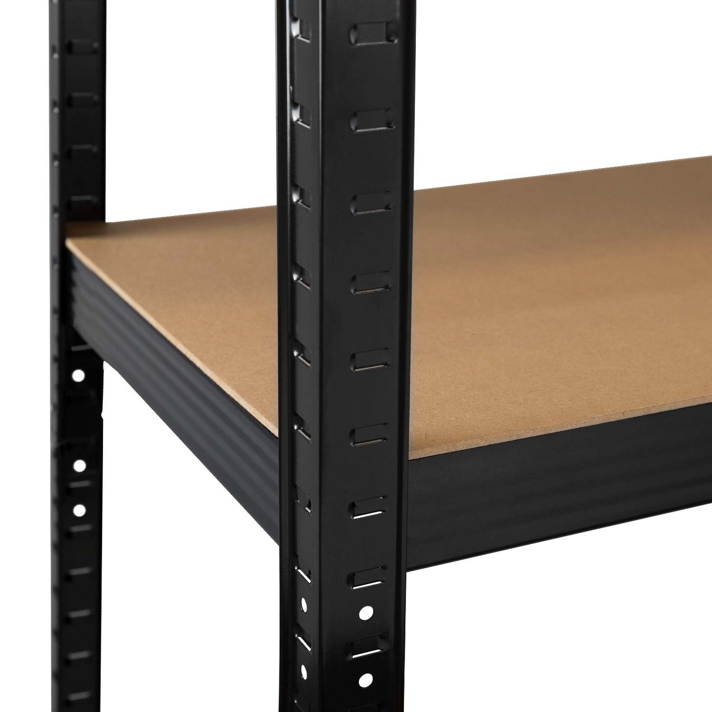 Estantería Modular Negra Con 5 Baldas Ajustables 180x90x40cm 950kg 7house_2