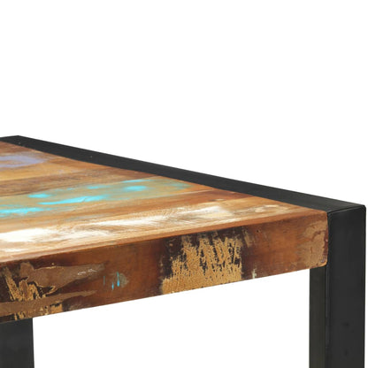 Mesa Consola De Madera Maciza Reciclada 110x35x76 Cm_2