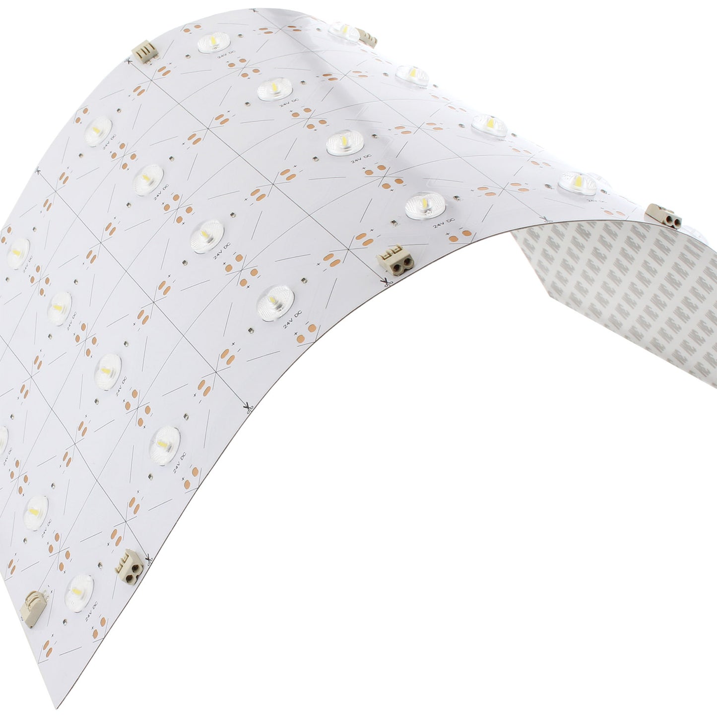 Hoja Flexible Ip20, 240*480mm, 32led, Dc24v, 25w, Blanco Frío_4