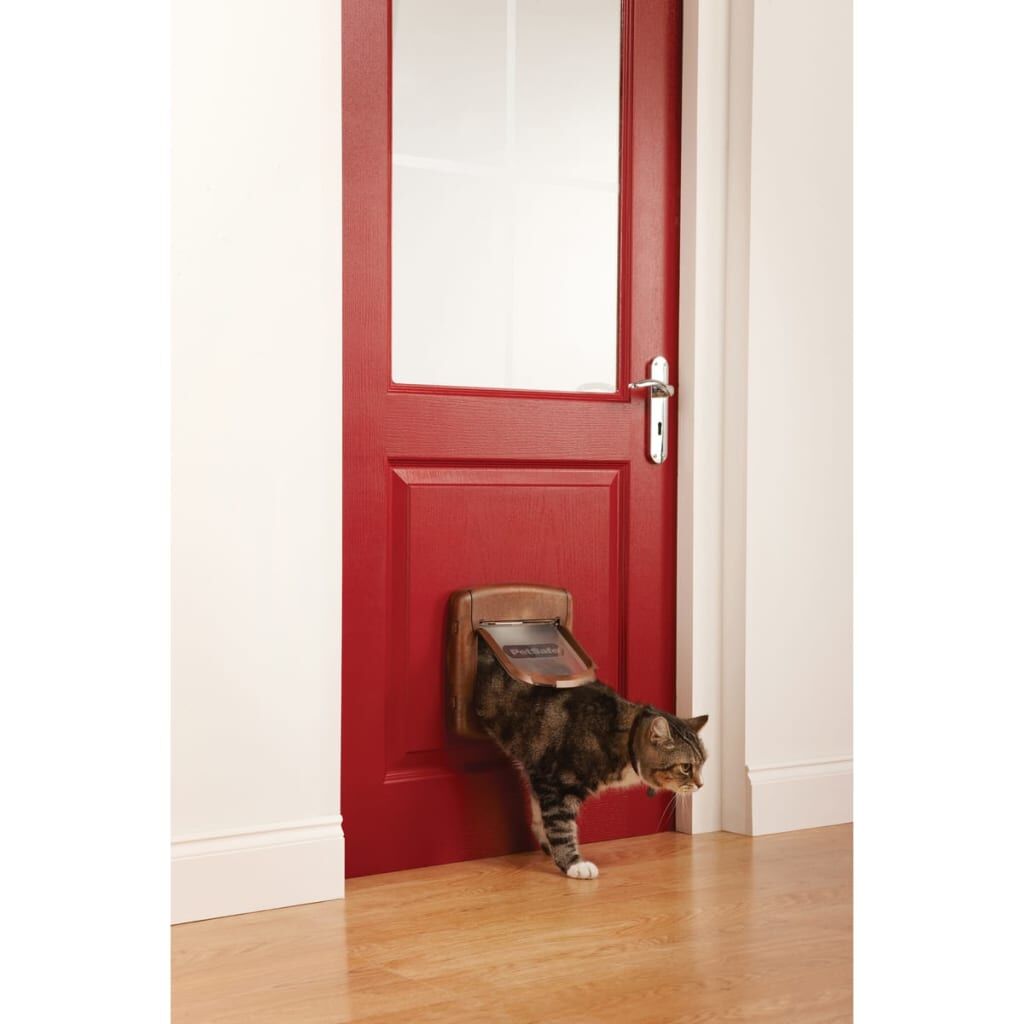 Petsafe Gatera Magnética De 4 Posiciones Deluxe 420 Marrón 5006_1