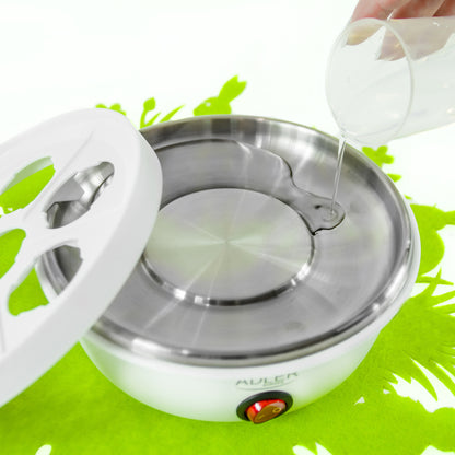 Cuece Huevos Eléctrico, 7huevos Cocidos, Ajuste Electrónico Cocción, Soporte Extraíble, Sin Bpa Adler Ad4459 Blanco_4