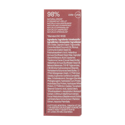 Oceanly - PHYTO-SUN Bálsamo labial con color SPF 30 - Terracota, Attitude, 8'5g