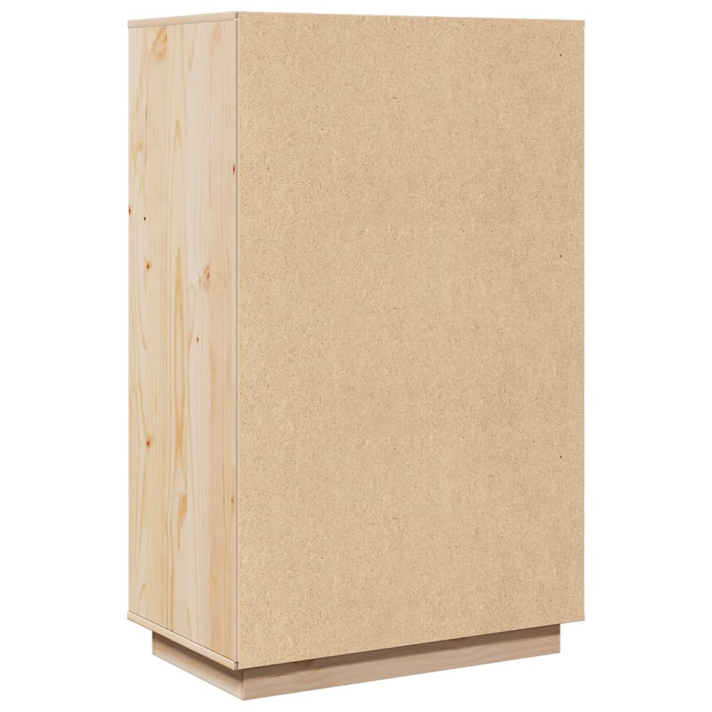 Aparador De Madera Maciza De Pino 67x40x108,5 Cm / Vetonek_4