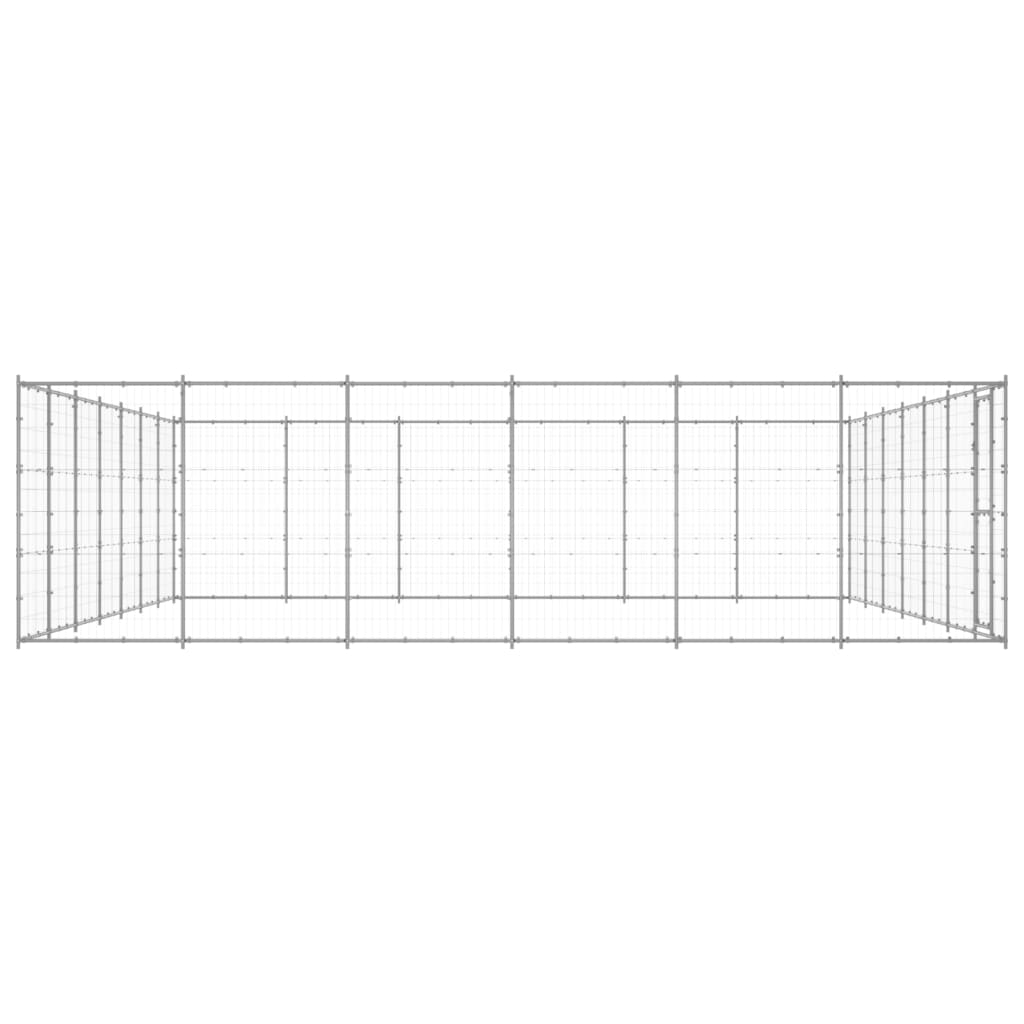 Perrera De Exterior De Acero Galvanizado 50,82 M²_2