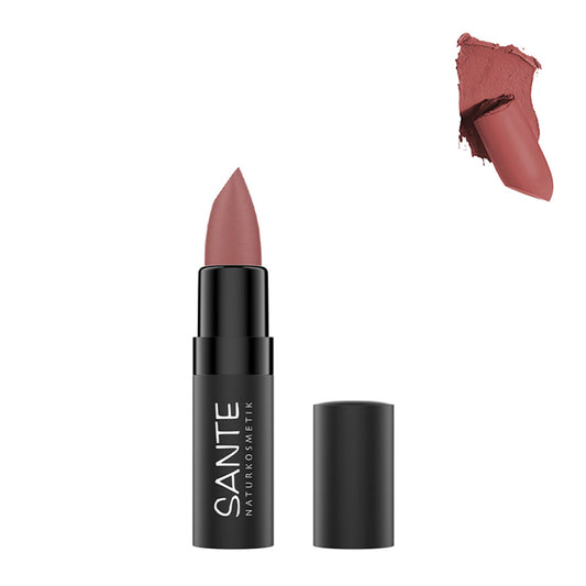 Batom Matte 03 Sunset Rose, Sante, 4,5g