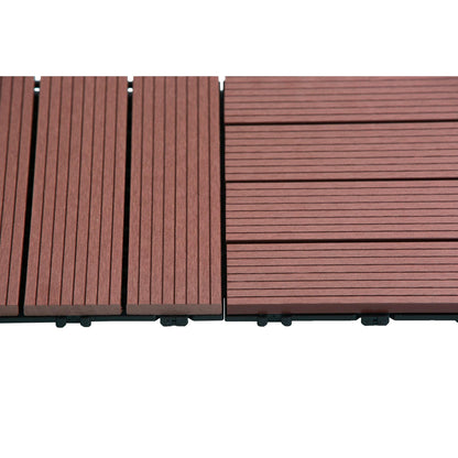 Embalagem de 11 peças compostas Durafloor 30x30 Dioco Teka, 1m2