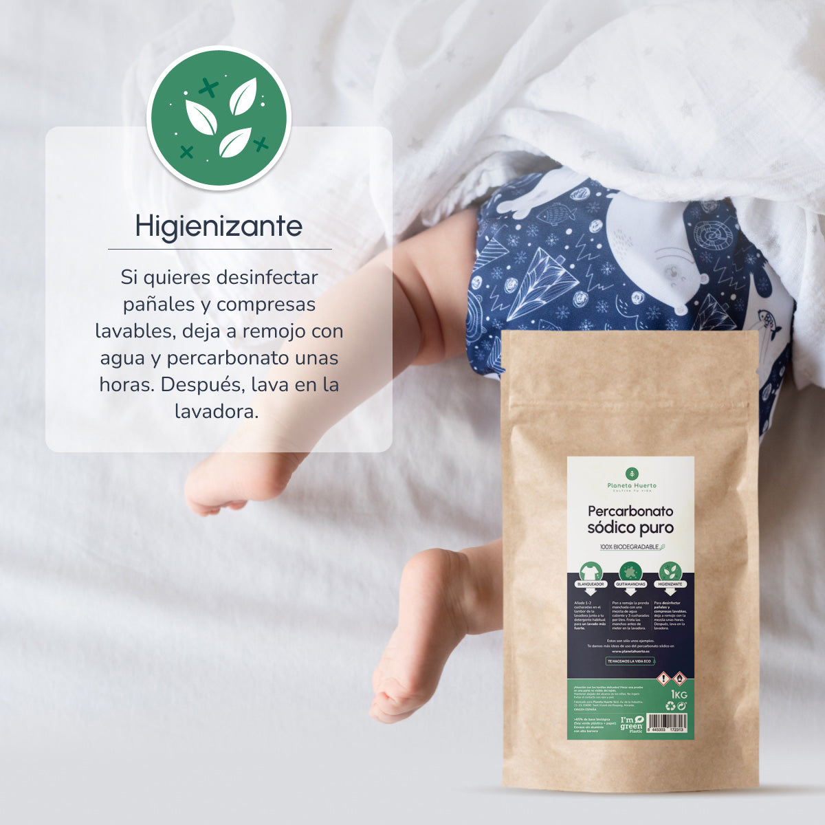 Percarbonato de Sódio Planet Garden 1 Kg