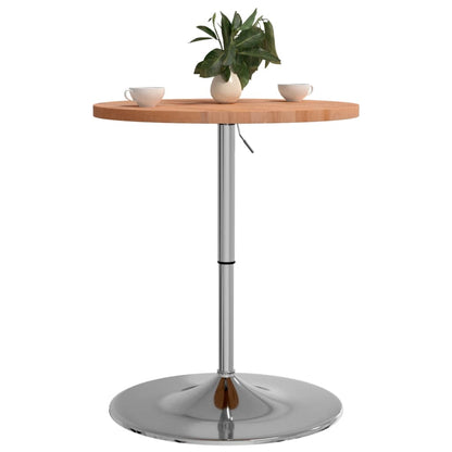 Mesa Alta De Madera Maciza De Haya Ø60x90,5 Cm_2