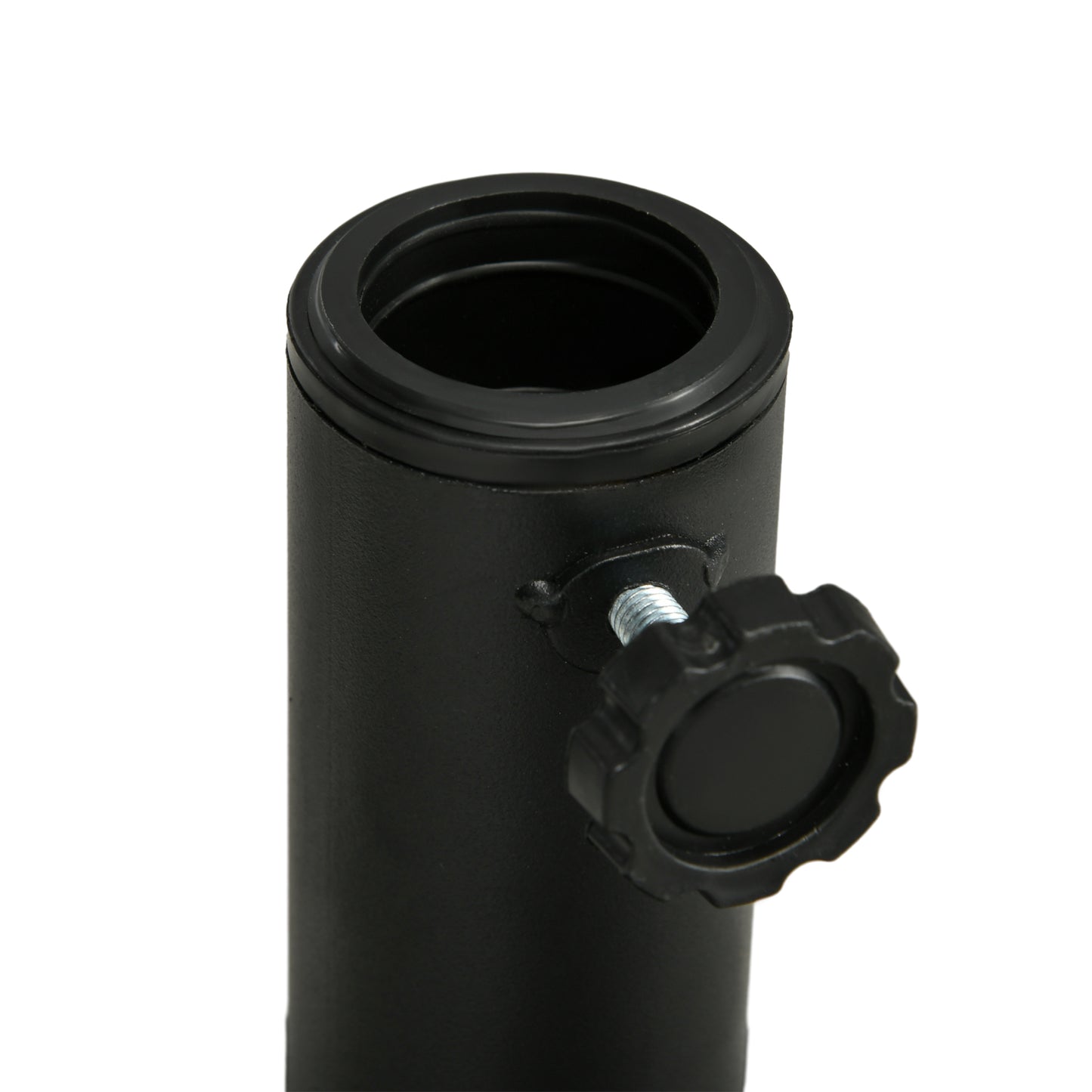Outsunny Base De Sombrilla Redondo Rellenable De Cemento Ø45x36 Cm Negro_3