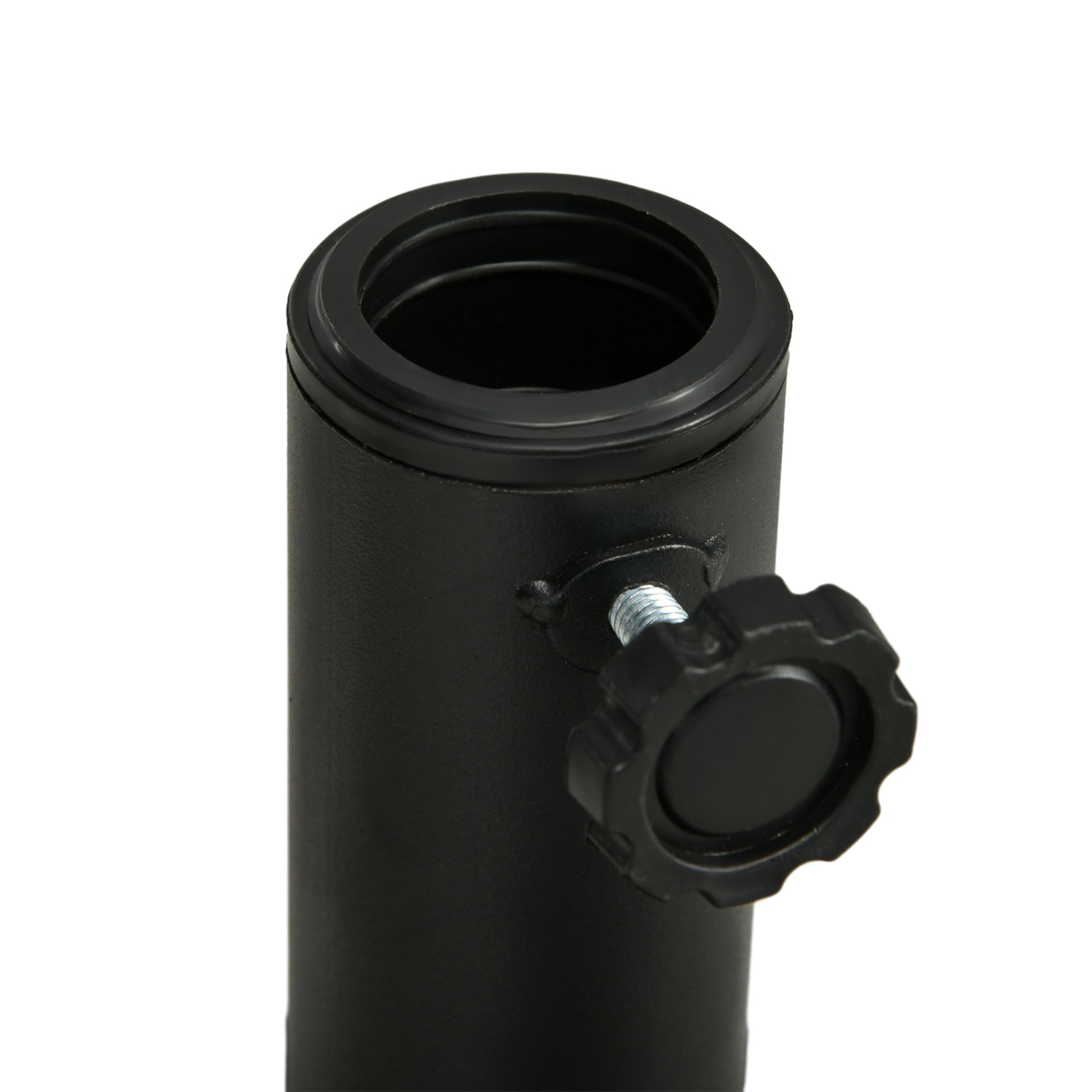 Outsunny Base De Sombrilla Redondo Rellenable De Cemento Ø45x36 Cm Negro_3