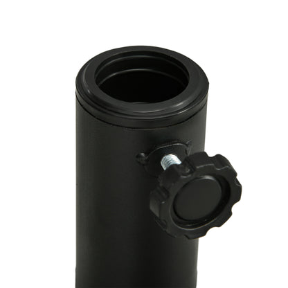 Outsunny Base De Sombrilla Redondo Rellenable De Cemento Ø45x36 Cm Negro_3