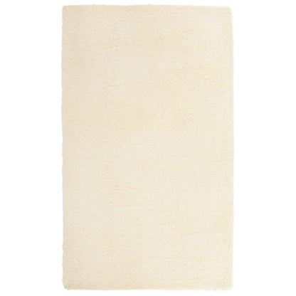 Vidaxl Alfombra De Pelo Largo Navarra Color Crema 60x100 Cm Poliéster_0