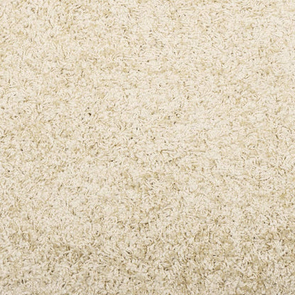 Alfombra Peluda De Pelo Largo Moderna Pamplona Dorado Ø 280 Cm / Vetonek_3
