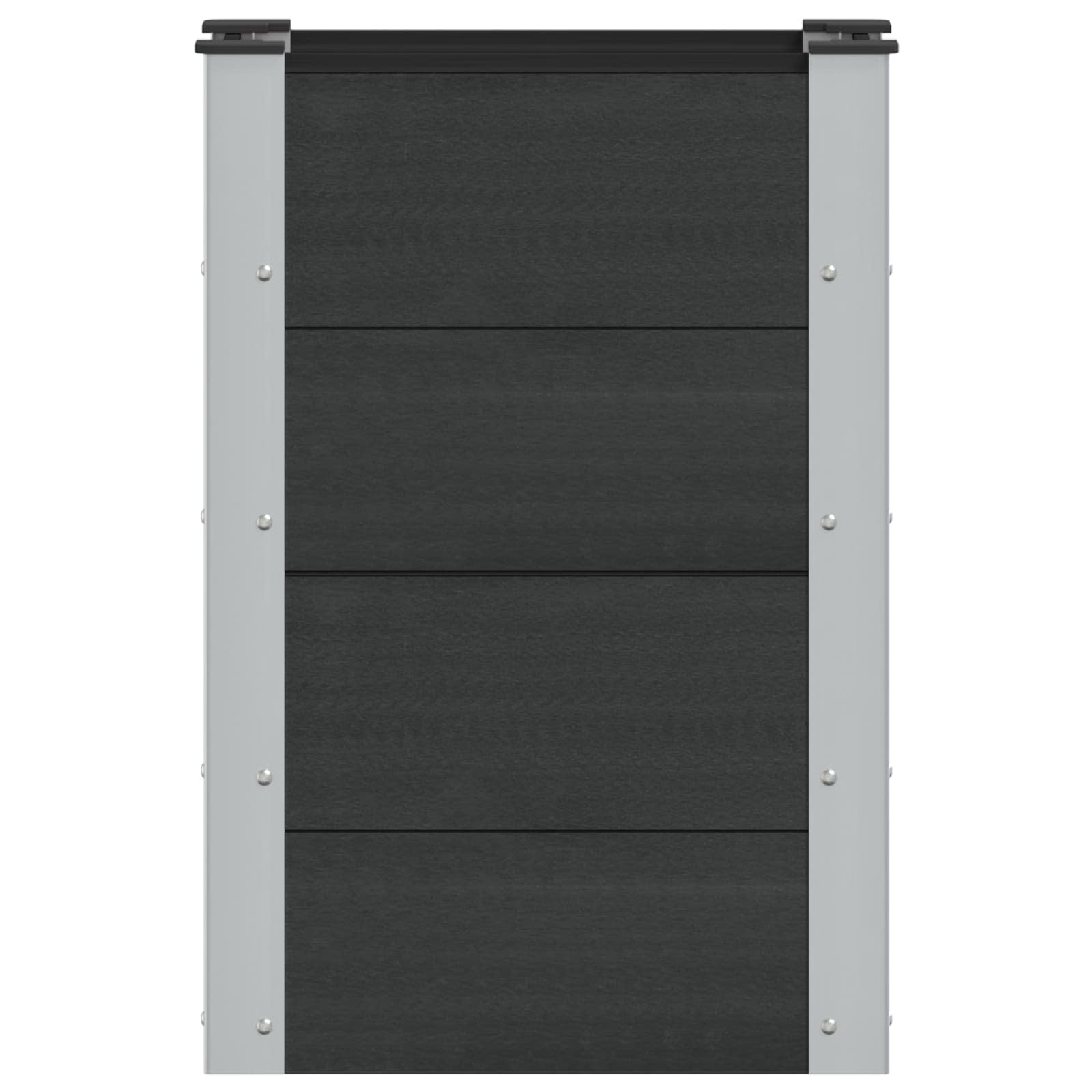 Arriate Elevado Negro 50 X 30 X 72 Cm_2