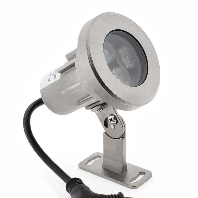 Foco Led Exterior Garlux, Dc12/24v, 24w, Dmx512, Rgbw, Ip68, Rgb + Blanco Cálido, Regulable_0