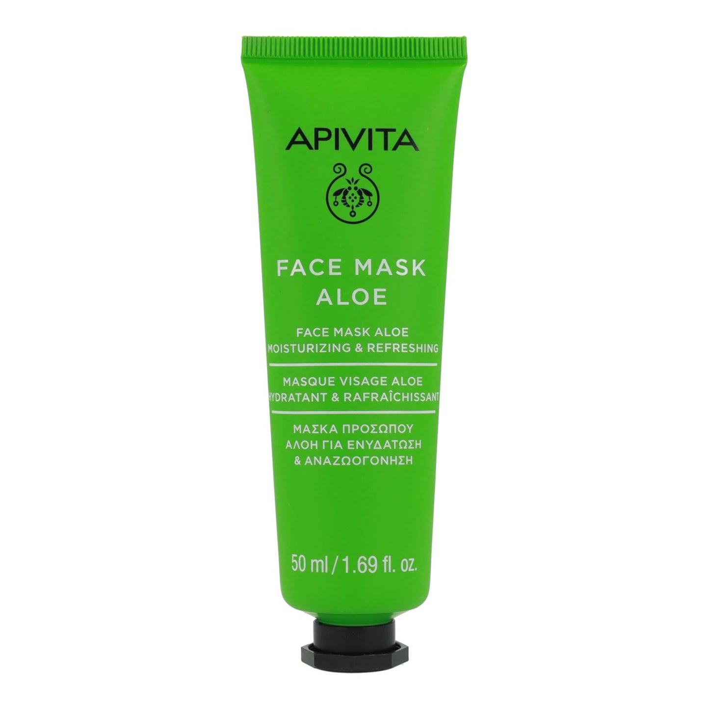 Máscara Facial Hidratante Refrescante Apivita com Aloé Vera 50 ml