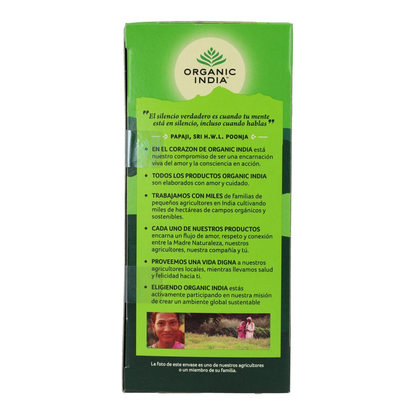 Tulsi Wellness Organic India 25 saquetas