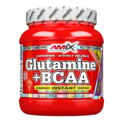 Glutamine + Bcaa 300 Gr Frutas_0