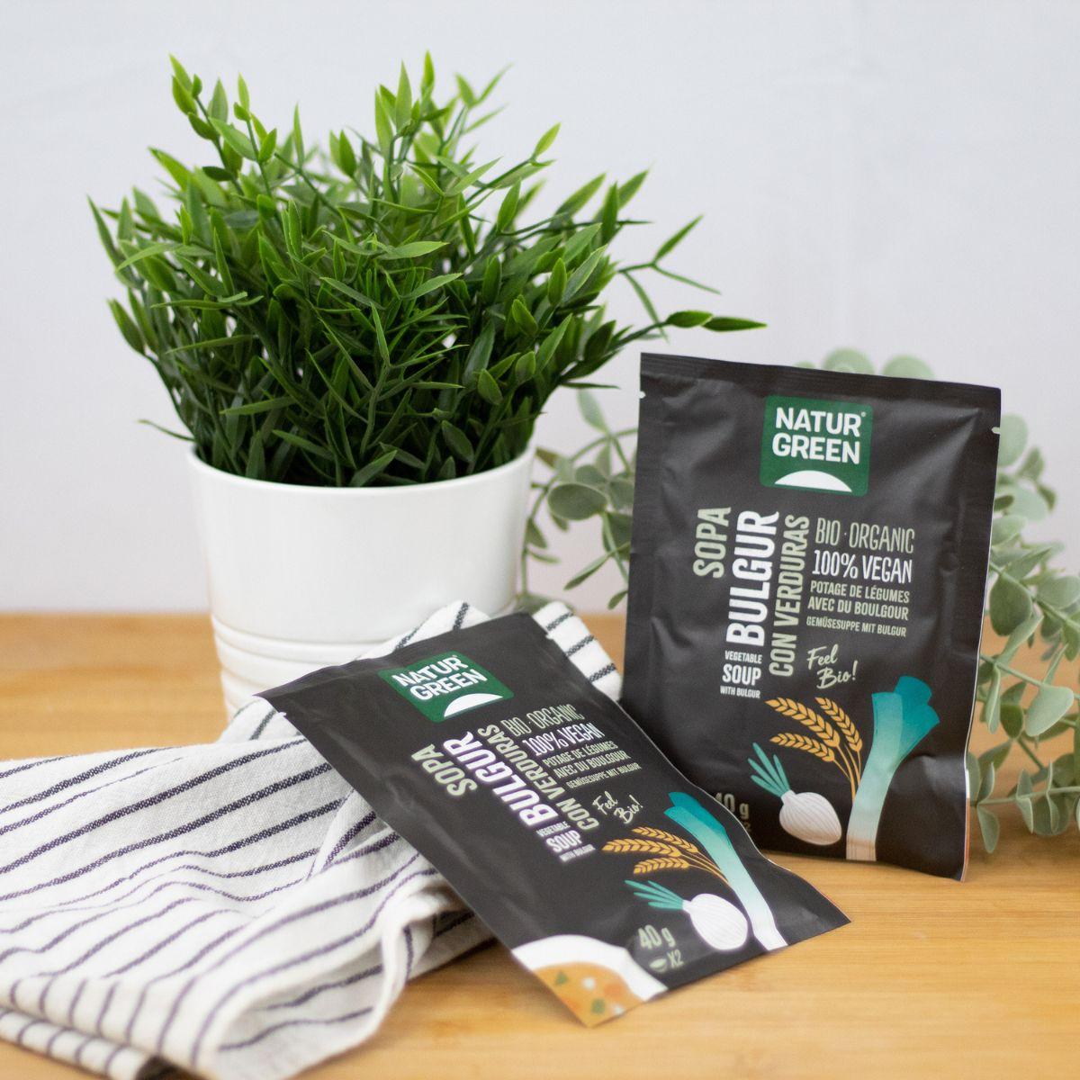 Sopa de Bulgur e Legumes Naturgreen 40g