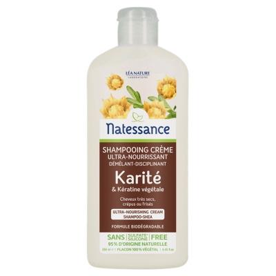 Champô Creme de Karité Natessance 250 ml