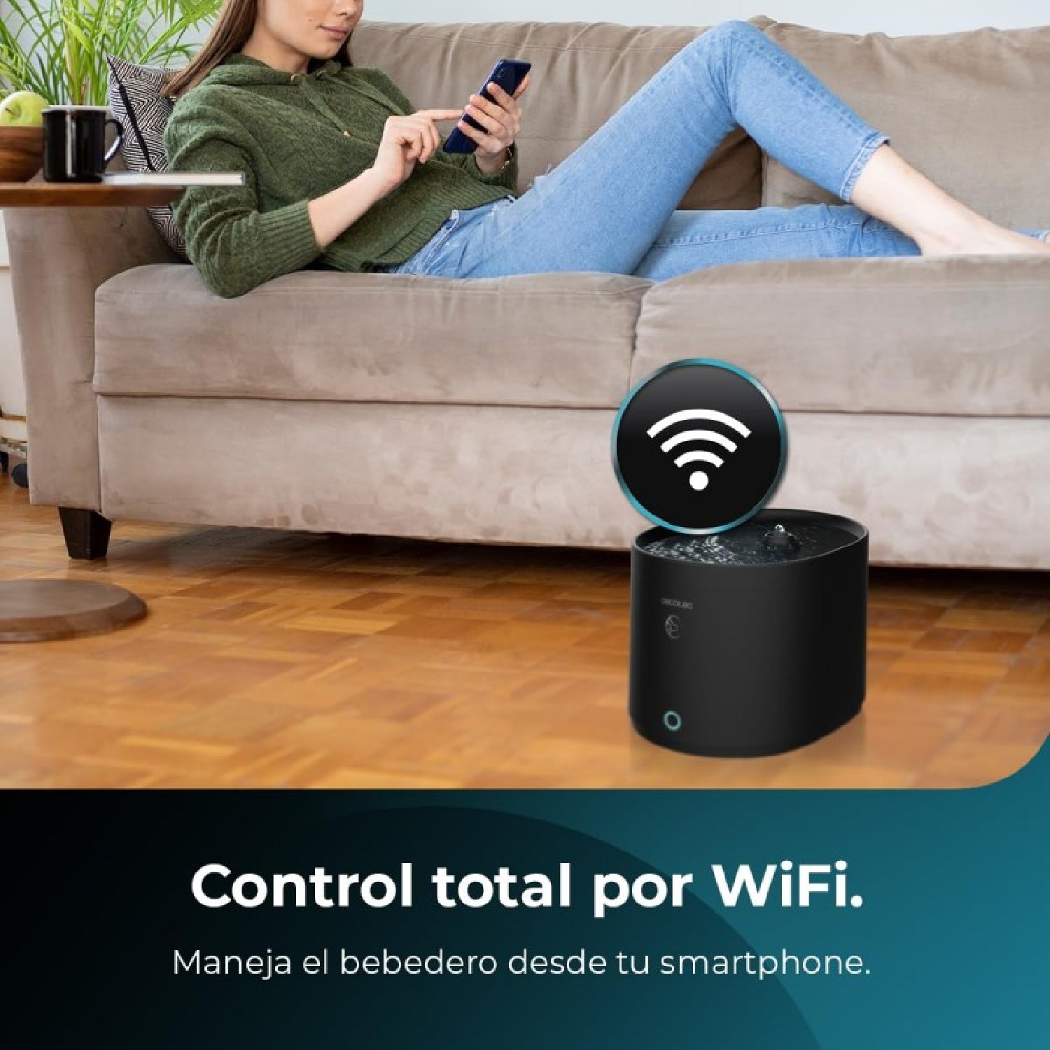Cecotec Bebedero Bebedero Pumba 2500 Refresh Smart_4