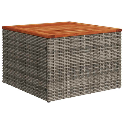 Set De Sofás De Jardín Y Cojines 8 Piezas Ratán Sintético Gris / Vetonek_2