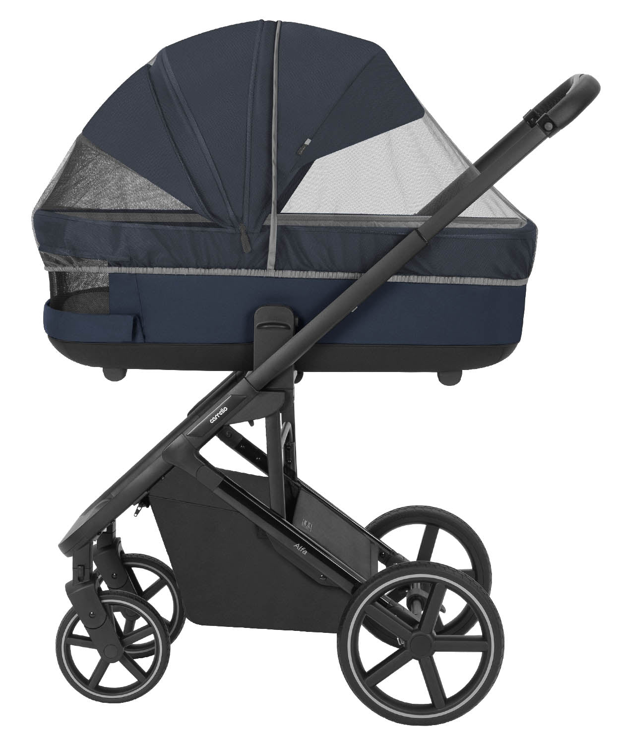 Carrello Alfa Dúo 2 En 1 Cochecito De Bebé Denim Blue_1