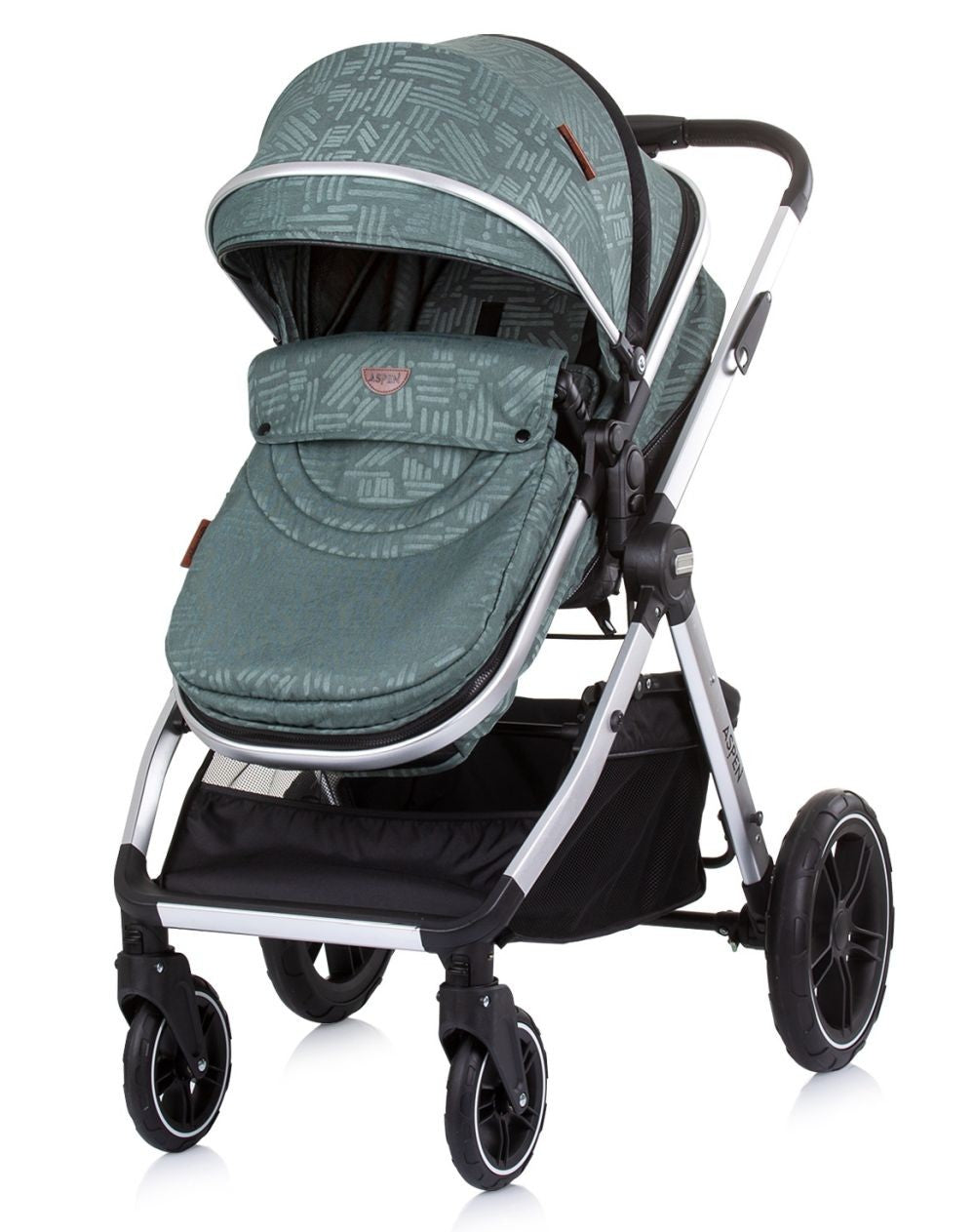Carrito De Bebé Trío Convertible Aspen Hasta 22 Kg Aloe_2