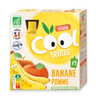 Vitabio Cool Fruits Maçã e Banana Pouch 4 x 90 g