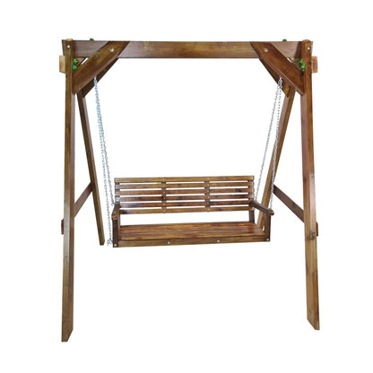 Balancin De Jardin Masgames Elna L Sin Cojin En El Banco._0