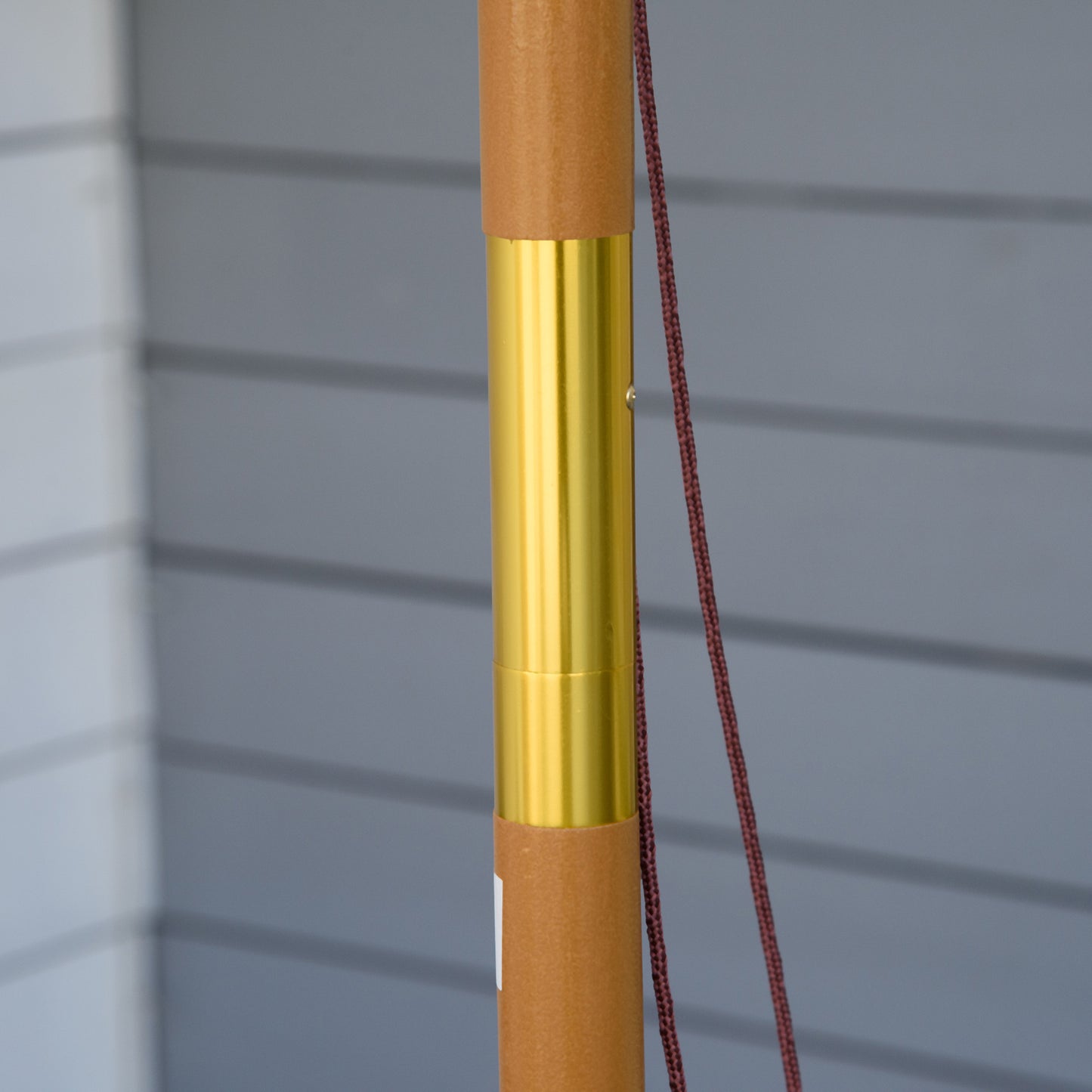 Outsunny Sombrilla De Jardín Ø300 Cm Con Sistema De Polea Y Techo Ventilado_3