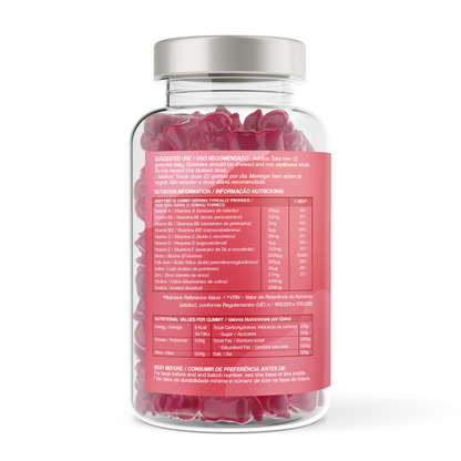 Gominolas Para Pelo Piel Y Uñas - 60 Unidades_1