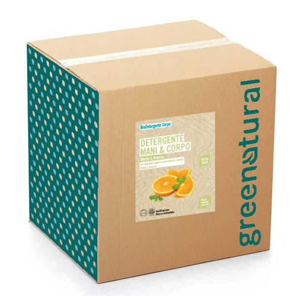 Sabonete Líquido para Mãos e Corpo Greenatural Menta e Laranja 5 kg