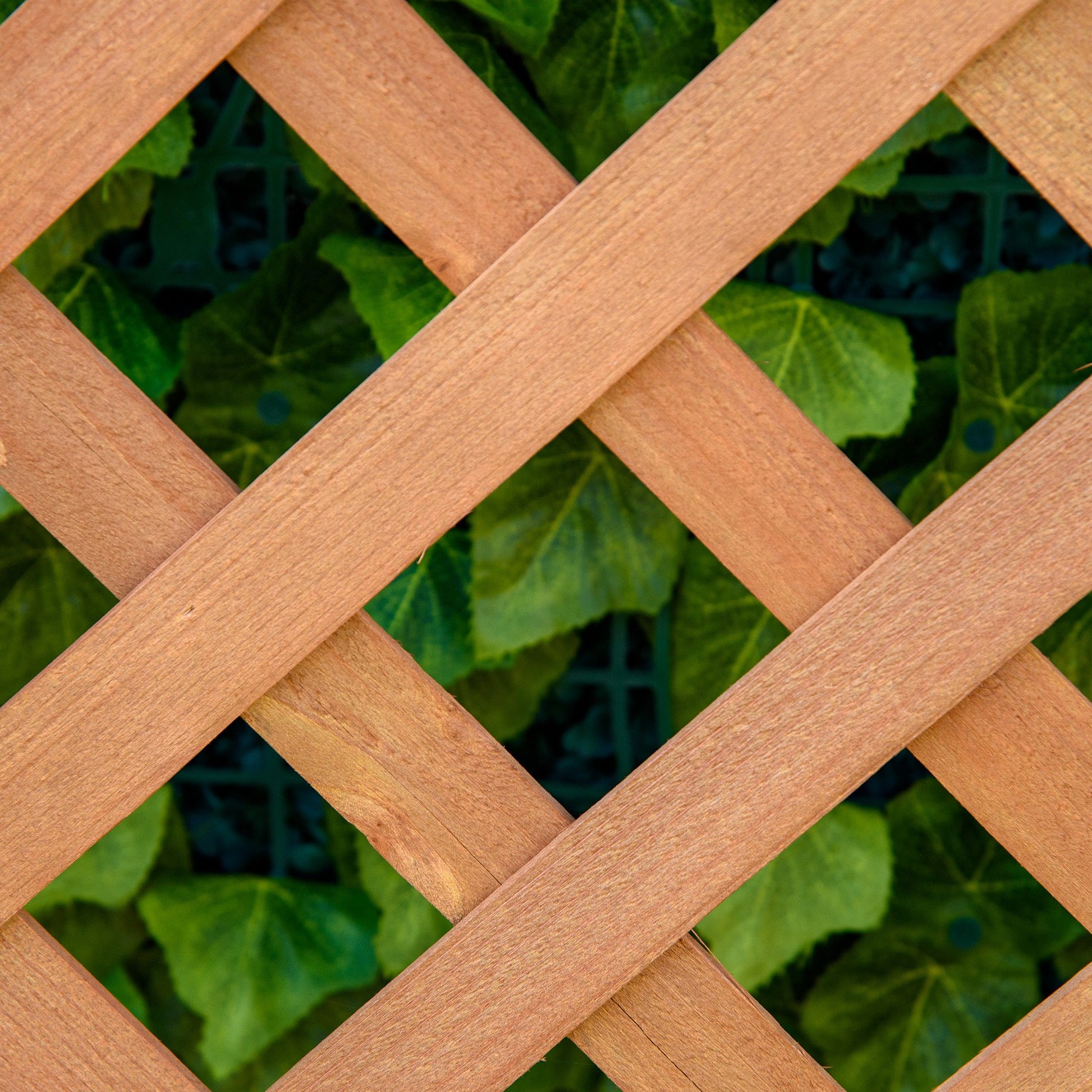 Outsunny Jardinera Con Enrejado Madera Arriate Para Trepadora 70x28x117cm Marrón_3
