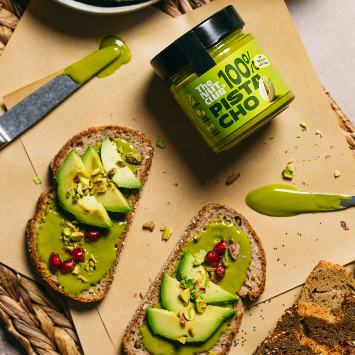 Pack crema 100% pistacho 4 uds The Nut Club 720g_4