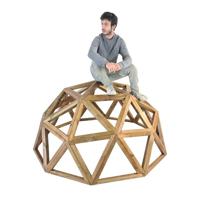 Domo Geodesico De Madera Masgames L._0