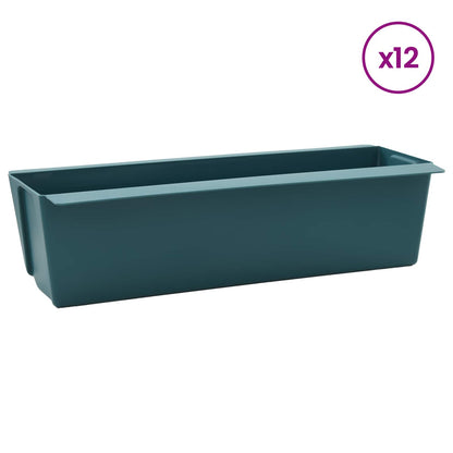 Cajas De Flores Para Palets Euro 12 Uds. Verde Polipropileno_2